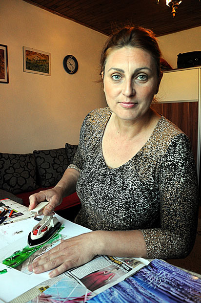 Слика помоћу пегле и воска